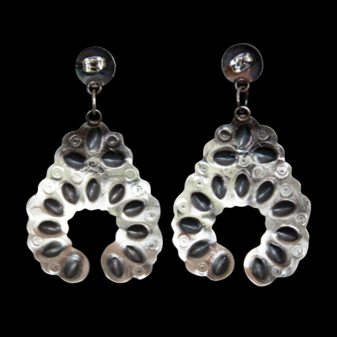 Boucles d'Oreille Argent Tim Yazzie – Image 4
