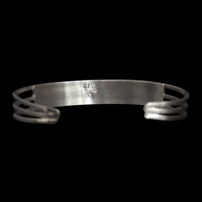 Bracelet Bleu Vert Rang Double – Image 4