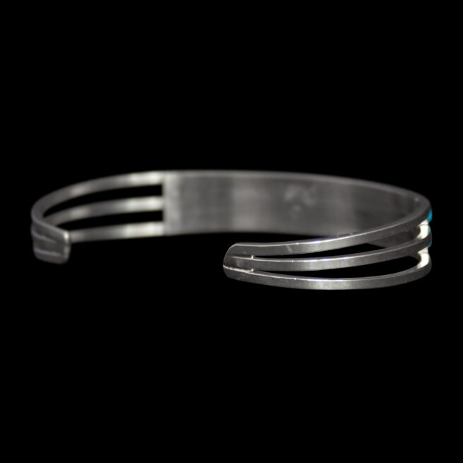 Twin-Row Turquoise Bracelet - Image 3