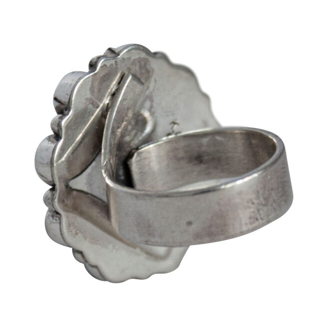Unisize Navajo Turquoise Ring - Image 5