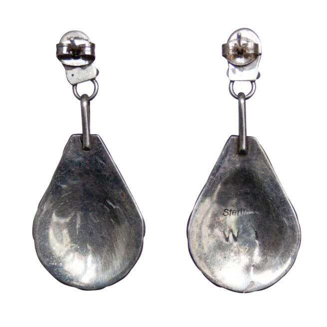 Boucles d'Oreille Turquoise Wilson Yazzie – Image 4