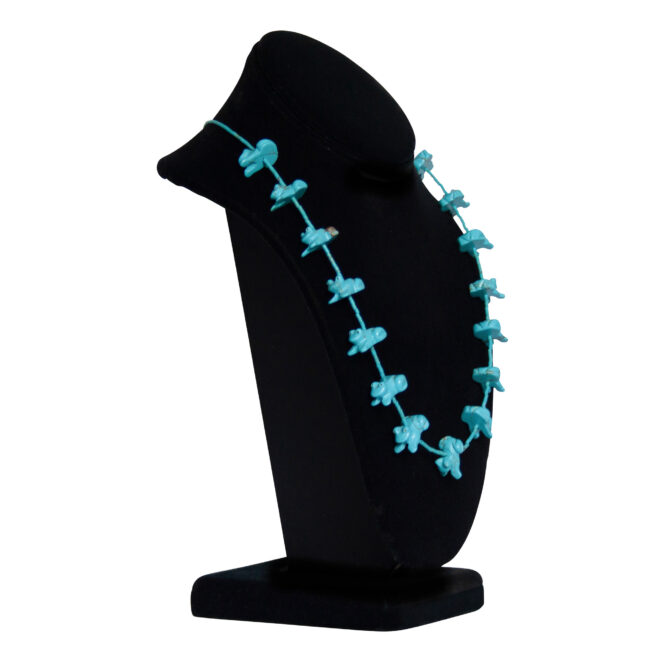 Collier Zuni Grenouille Turquoise – Image 2