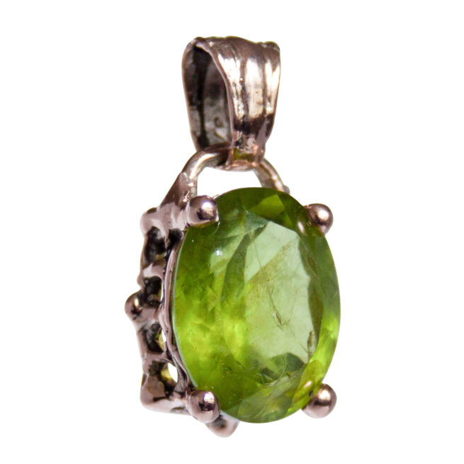 9K Gold Peridot Talisman - Image 2