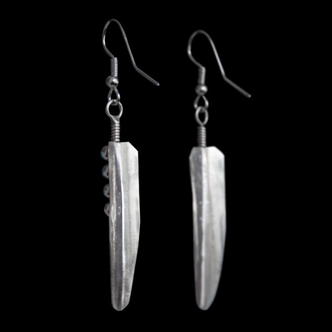 Aaron Davis Feather Earrings - Image 4