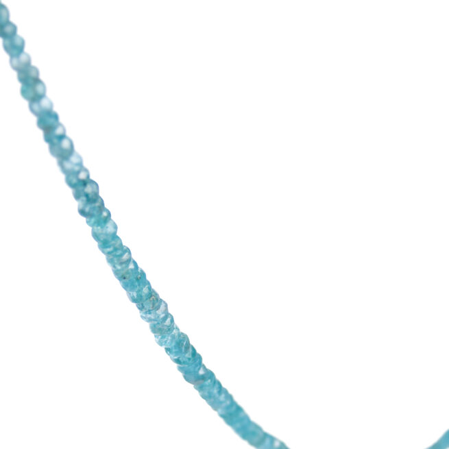 Collier Apatite Bleue Facettée – Image 5