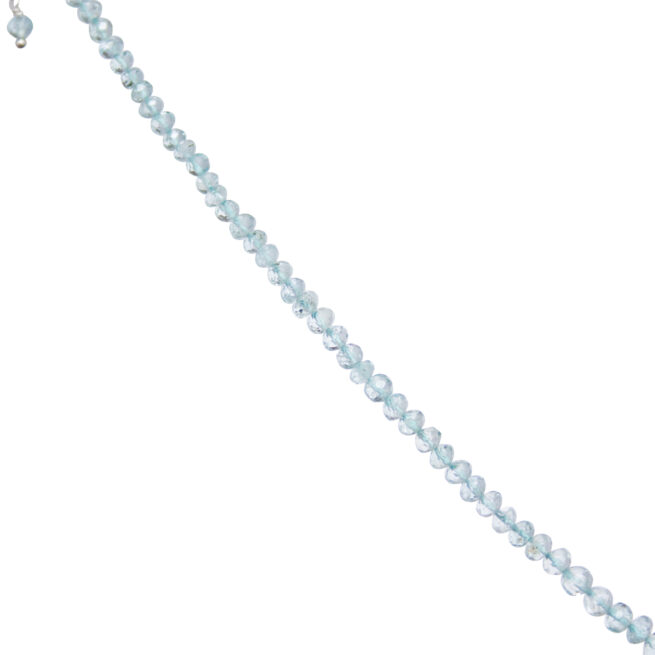 Collier Aquamarine Bleue Facettée – Image 5
