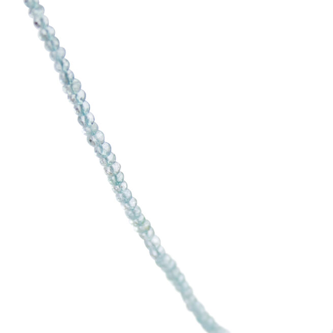 Collier Aquamarine Bleue Facettée – Image 4