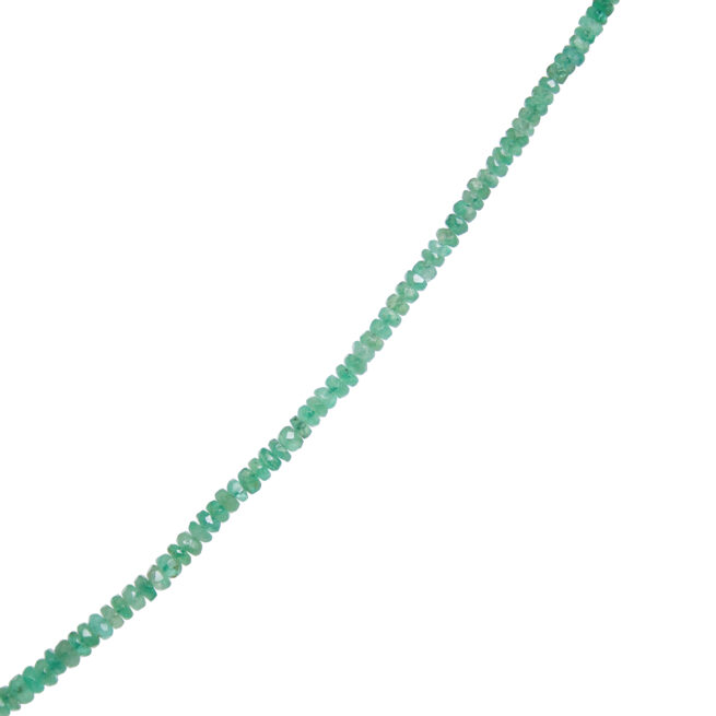 Faceted Green Emerald Necklace - Image 5
