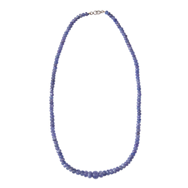 Graduated Bead Tanzanite Necklace – Image 3