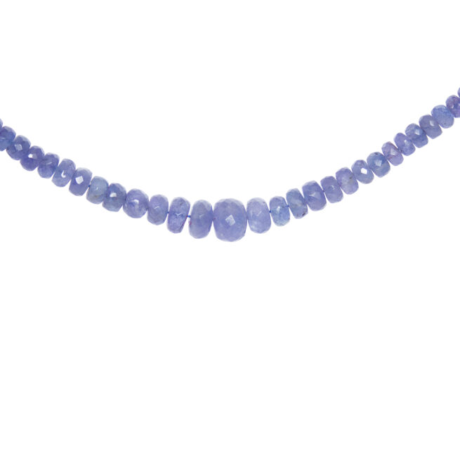 Graduated Bead Tanzanite Necklace – Image 5