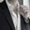 Pendentif Prasem Cordiérite Pierre de Lune – Image 7