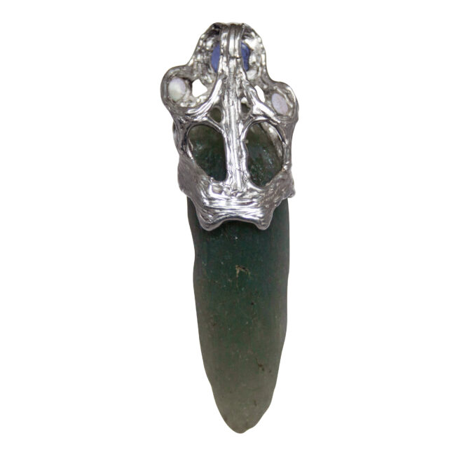 Iolite Moonstone Prasem Pendant - Image 5