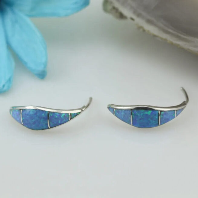 Boucles d'Oreille James Kee Opale – Image 7