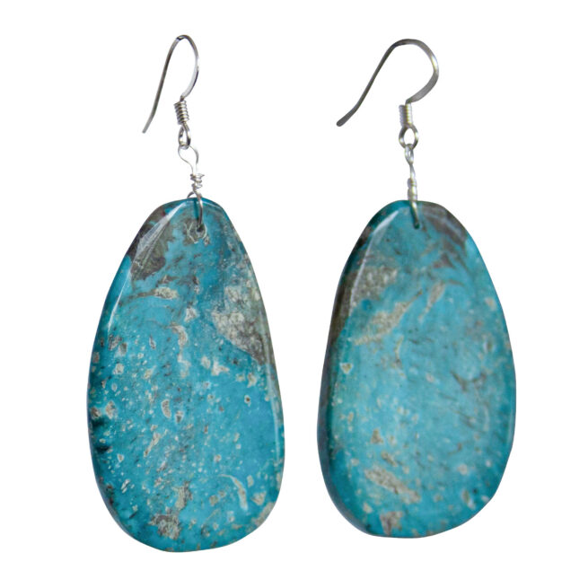 Louise Joe Turquoise Earrings – Image 2