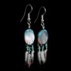 Spirit Shield Earrings - Pearl – Image 2