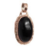 9K Gold Black Spinel Pendant - Image 2