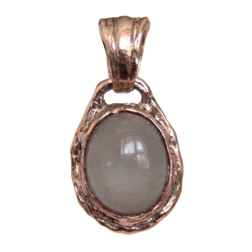 9K Gold Brown Moonstone Pendant