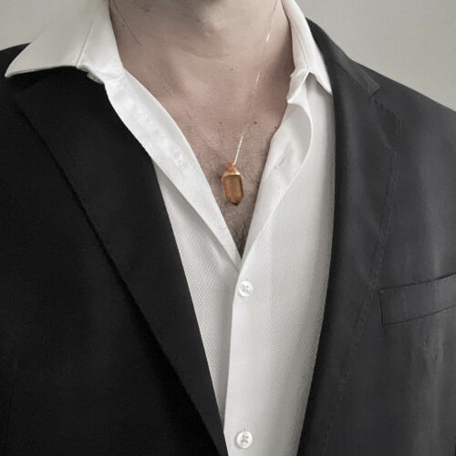 9K Gold Citrine Talisman