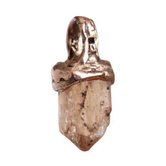 9K Gold Imperial Topaz Pendant - Image 4