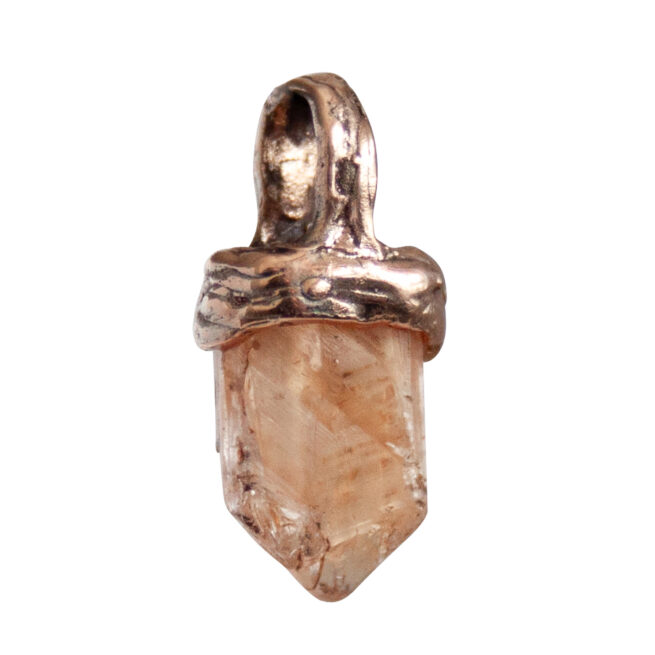 9K Gold Imperial Topaz Pendant - Image 2