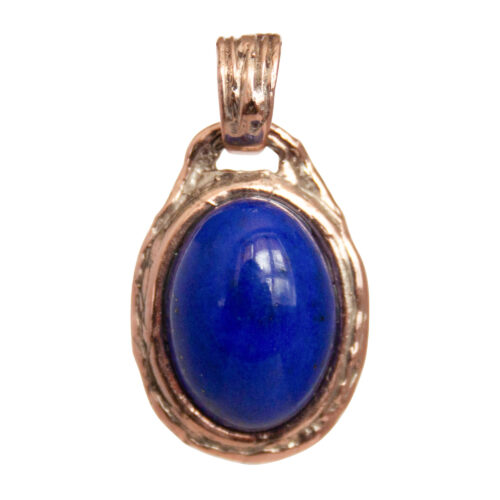 9K Gold Lapis Lazuli Pendant