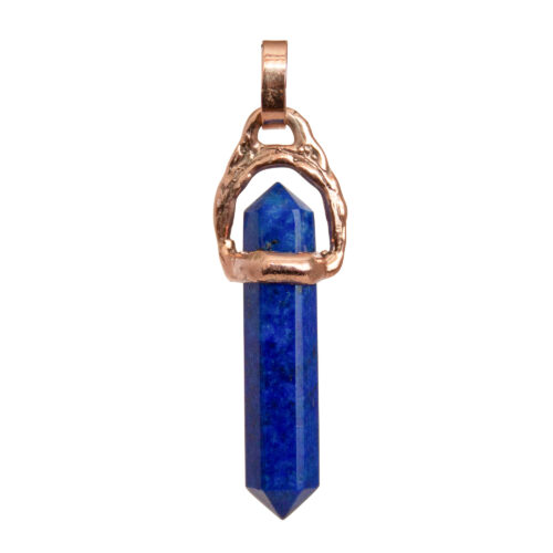 9K Gold Lapis Point Pendant