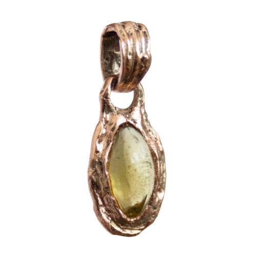 9K Gold Peridot Necklace