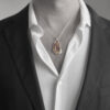 Dulcote Agate Silver Pendant