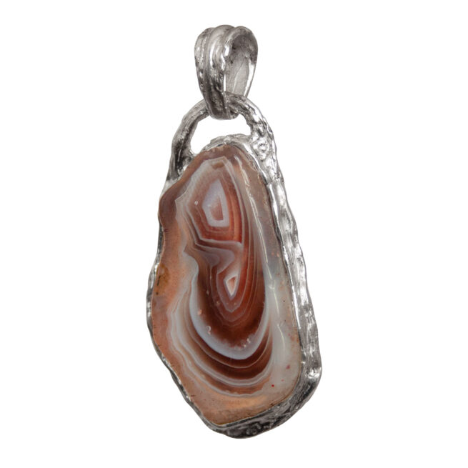 Pendentif Argent Agate Dulcote – Image 3