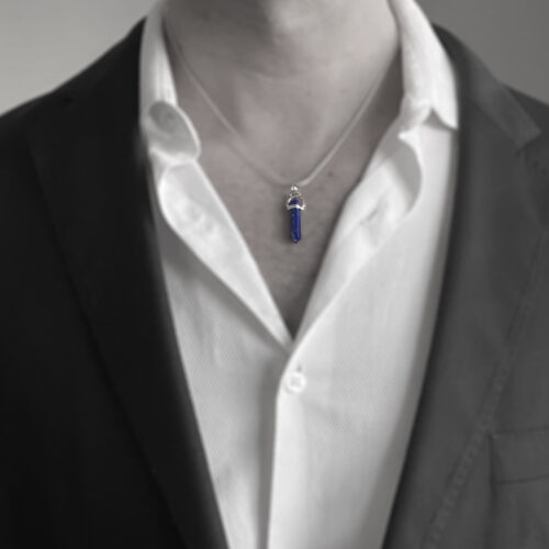 Lapis Lazuli Point Pendant