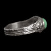 Oval Chrysoprase Silver Ring - Image 3
