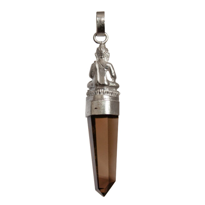 Silver Buddha Citrine Talisman - Image 4