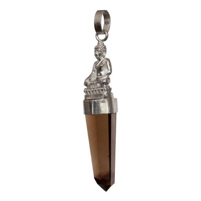 Silver Buddha Citrine Talisman - Image 3