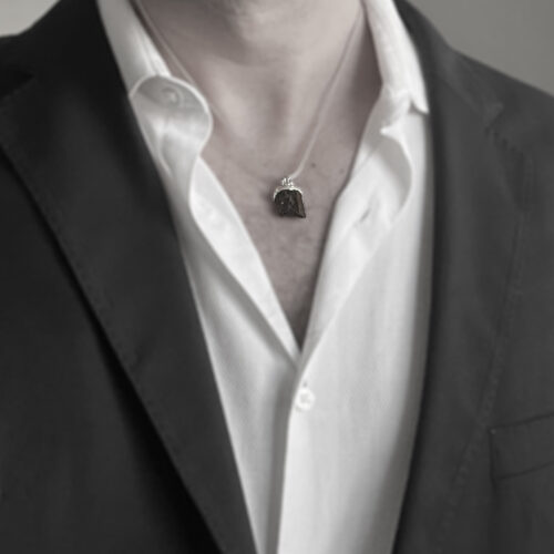 Small Black Tourmaline Pendant
