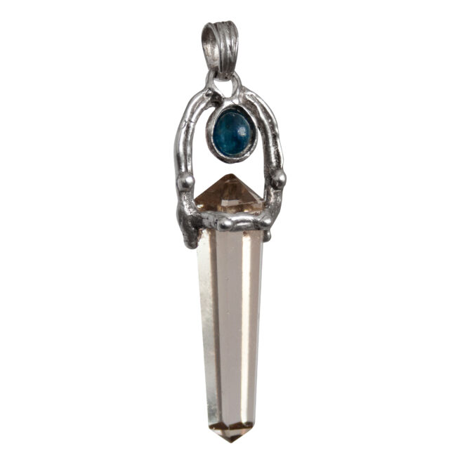 Smoky Quartz Kyanite Pendant - Image 2
