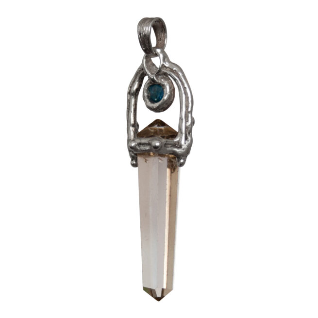 Smoky Quartz Kyanite Pendant - Image 3