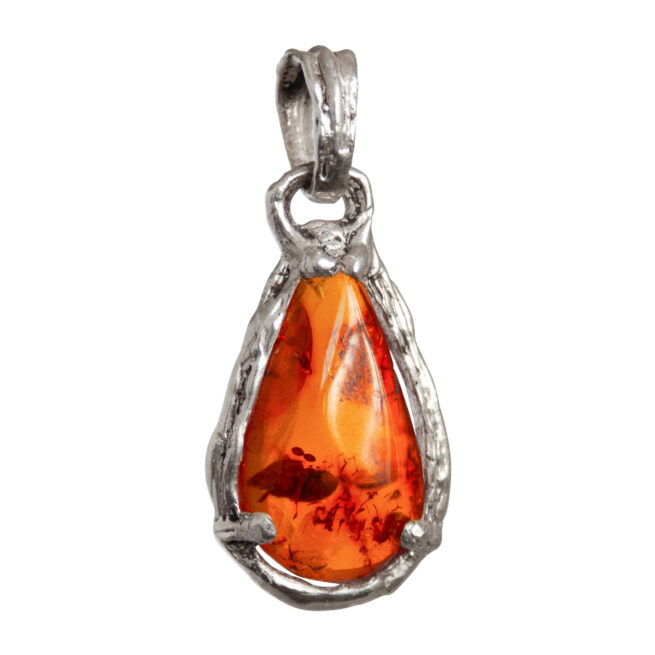 Sterling Silver Amber Talisman - Image 2