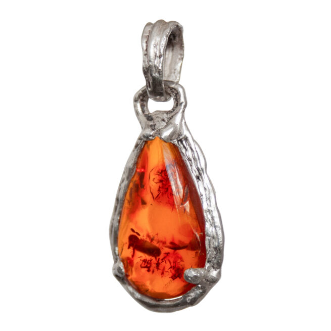 Sterling Silver Amber Talisman - Image 3