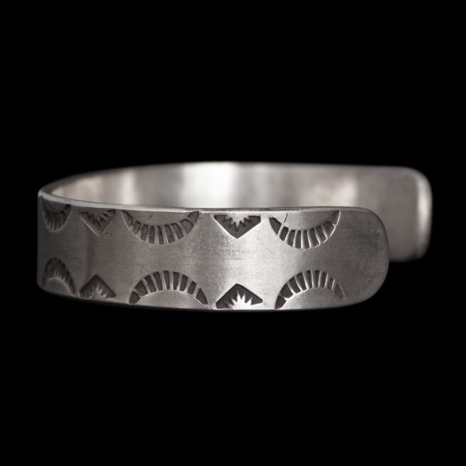 Bracelet Argent Bûches Tournoyantes – Image 5