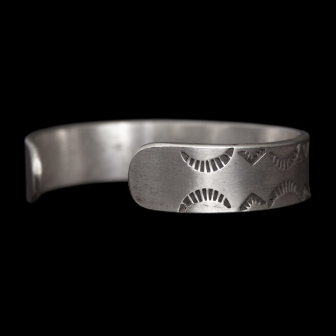 Bracelet Argent Bûches Tournoyantes – Image 3