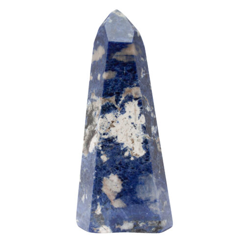 Blue White Sodalite Obelisk