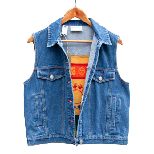 Denim Pendleton Gilet