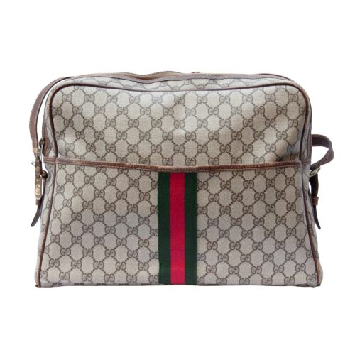 Pre-Owned 1980s Vintage Gucci Reporter Bag