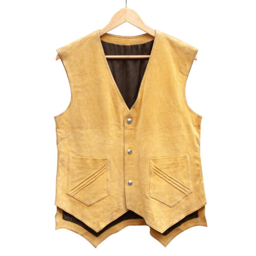 Santa Fe Buckskin Waistcoat
