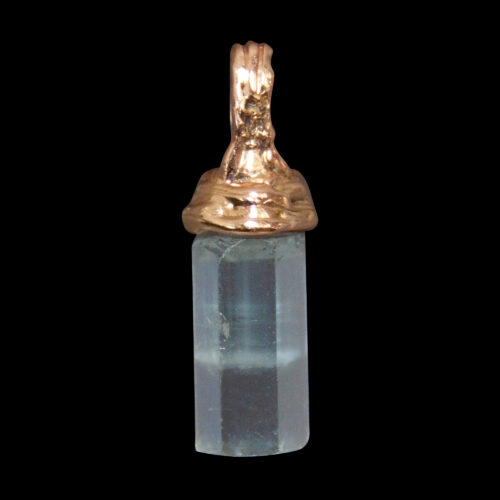 18K Gold Aquamarine Pendant