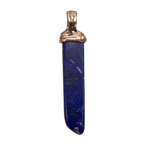 9K Gold Lapis Pendant