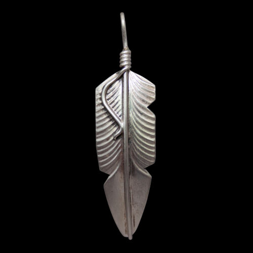 Chris Charley Feather Necklace