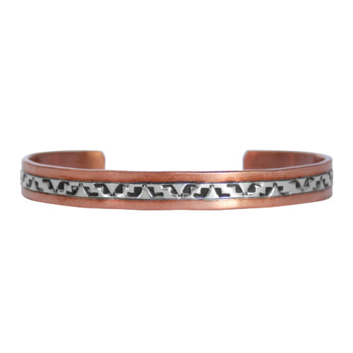 Copper Silver Secatero Bracelet