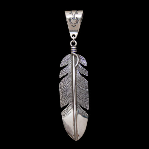 Native American Feather Pendant