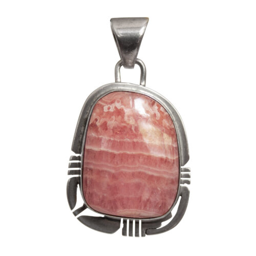 Pete Sanchez Rhodochrosite Pendant